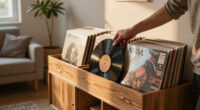8 Best Record Display Cabinets for Vinyl Lovers in 2026