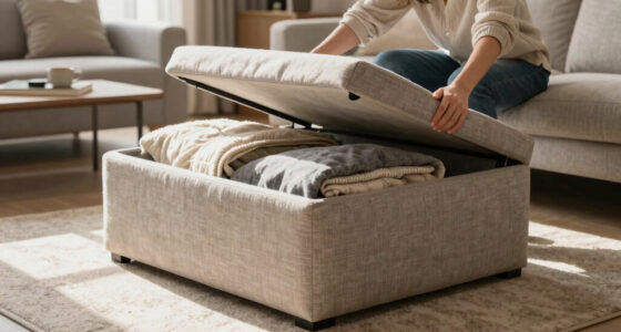8 Best Storage Ottomans for Living Rooms in 2026