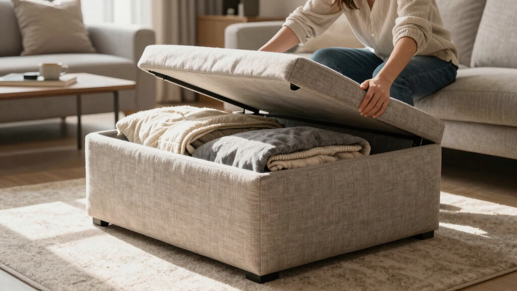 8 Best Storage Ottomans for Living Rooms in 2026