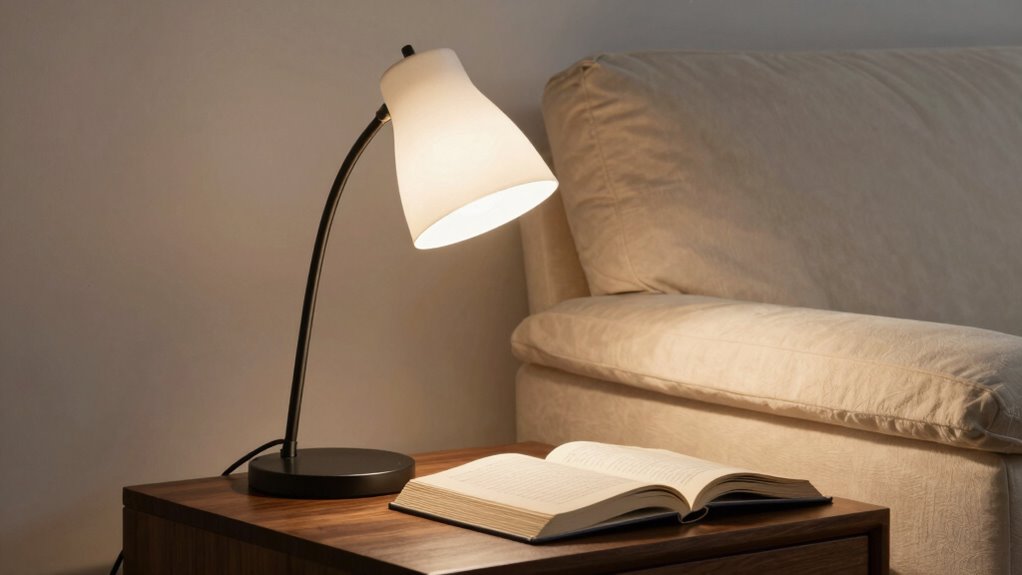 adjust lamp for optimal lighting