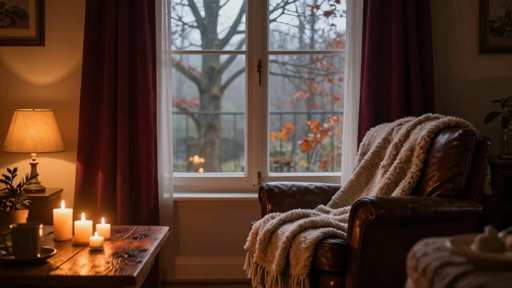 adjust lighting for seasonal warmth