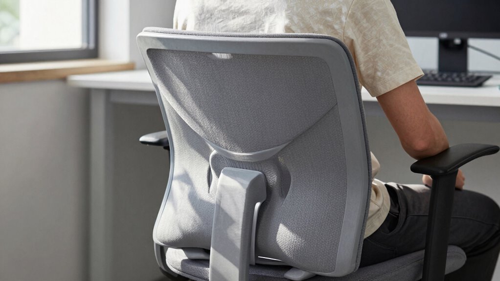 adjust lumbar support snugly