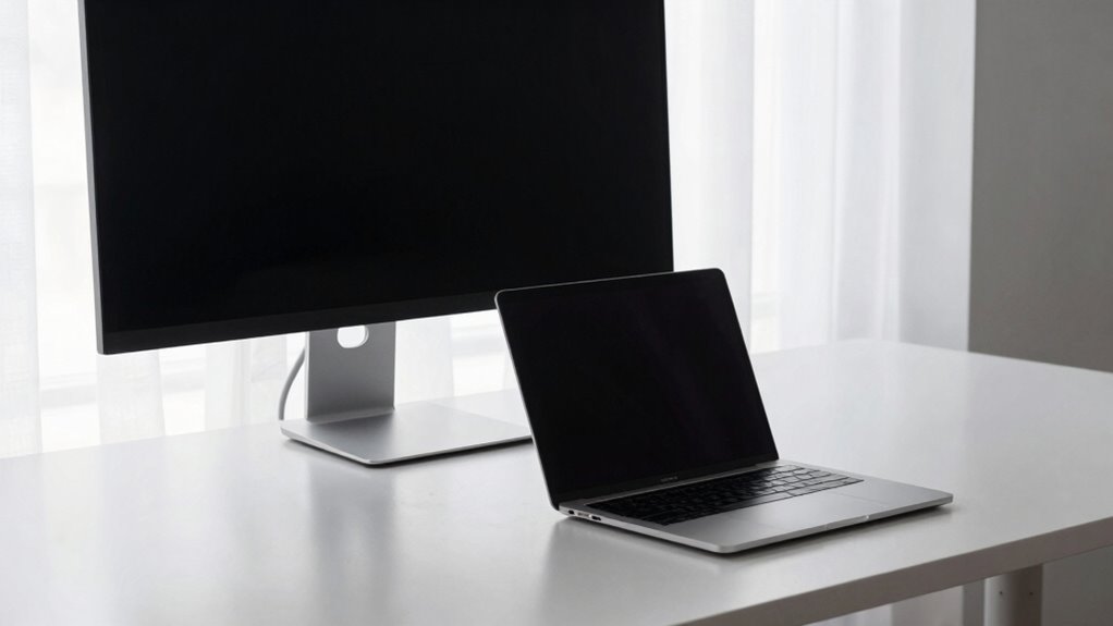 adjust monitor and desk height