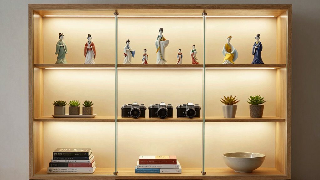 adjust shelf spacing creatively