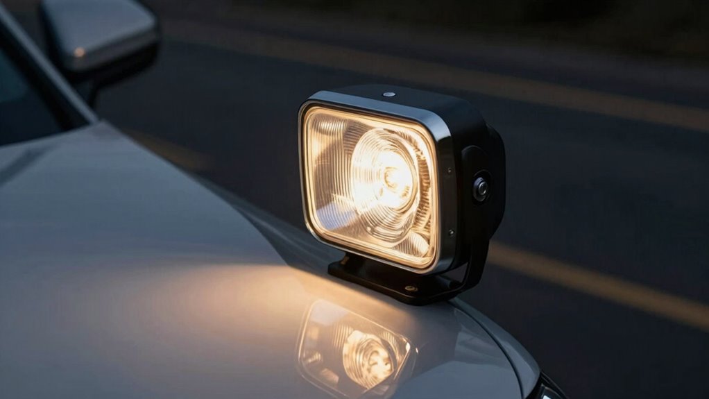 adjustable warm interior lighting