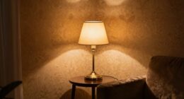 adjusting corner lamp brightness