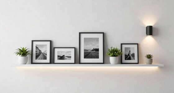 adjusting picture ledge styling