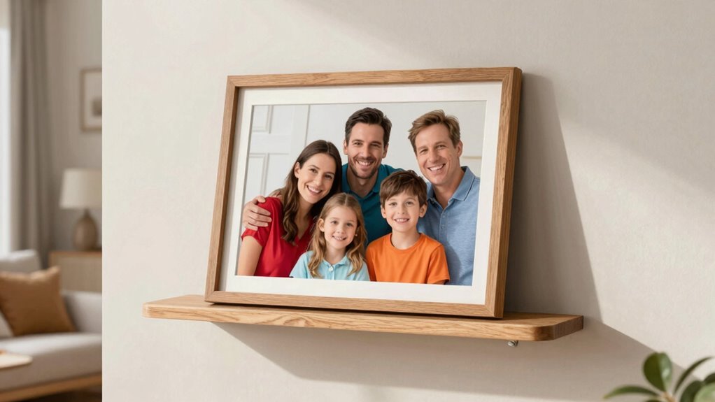 avoid disorganized photo displays