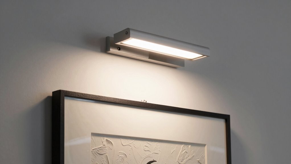 avoid glare with proper lighting