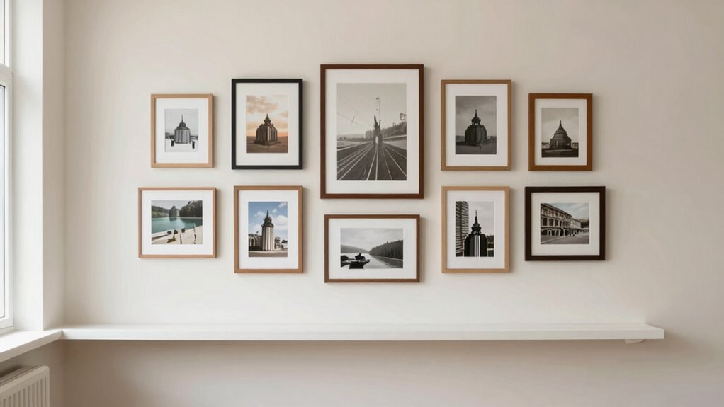balanced cohesive gallery display