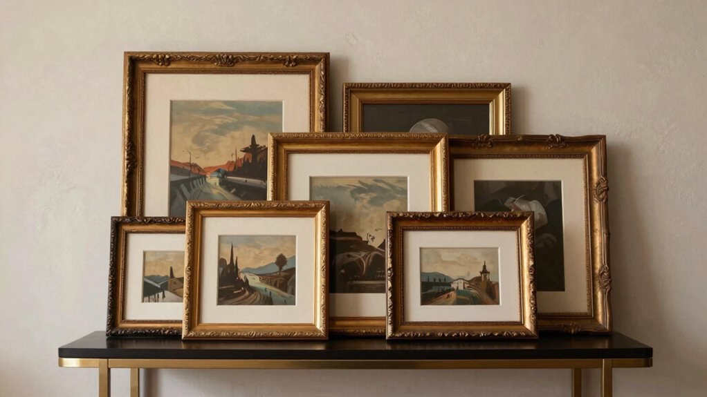 balanced layered art arrangement