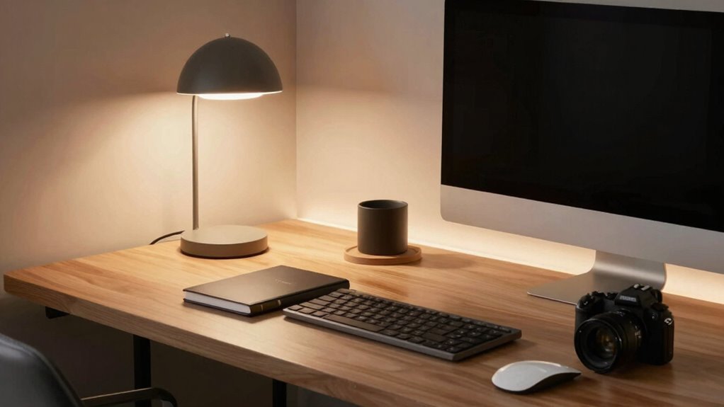 balanced safe workspace lighting