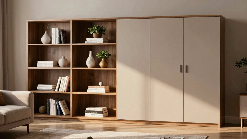 balanced stylish storage solutions