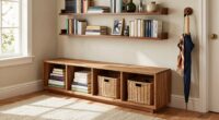 book lover s entryway storage