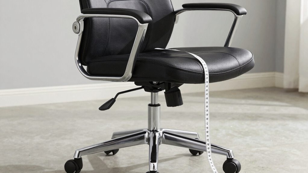 chair clearance measurement guide