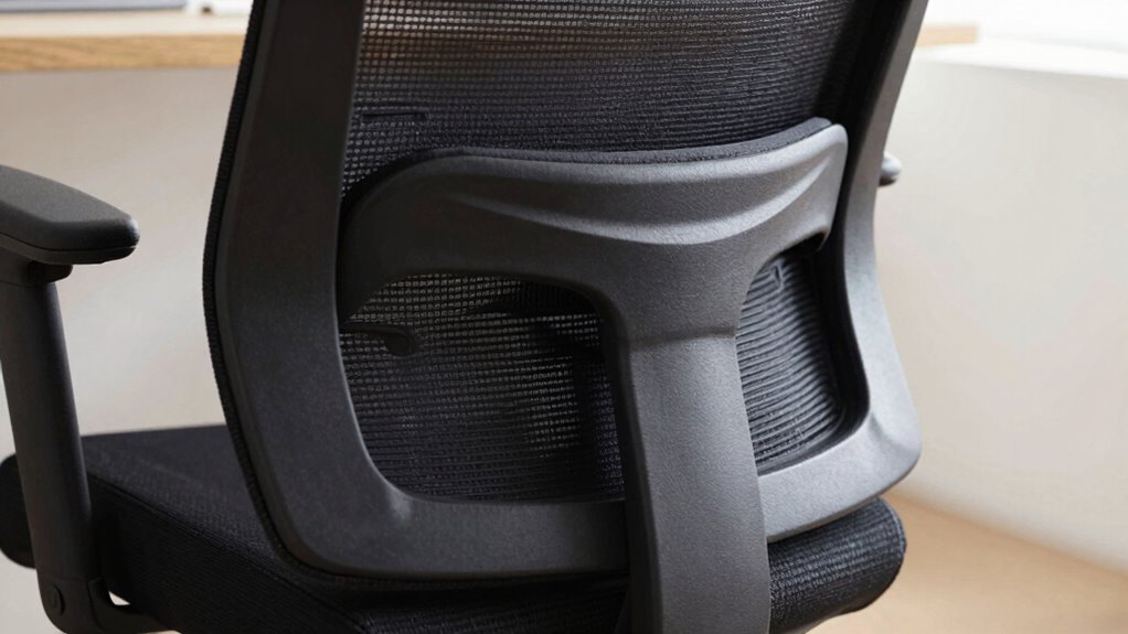 check lumbar support positioning