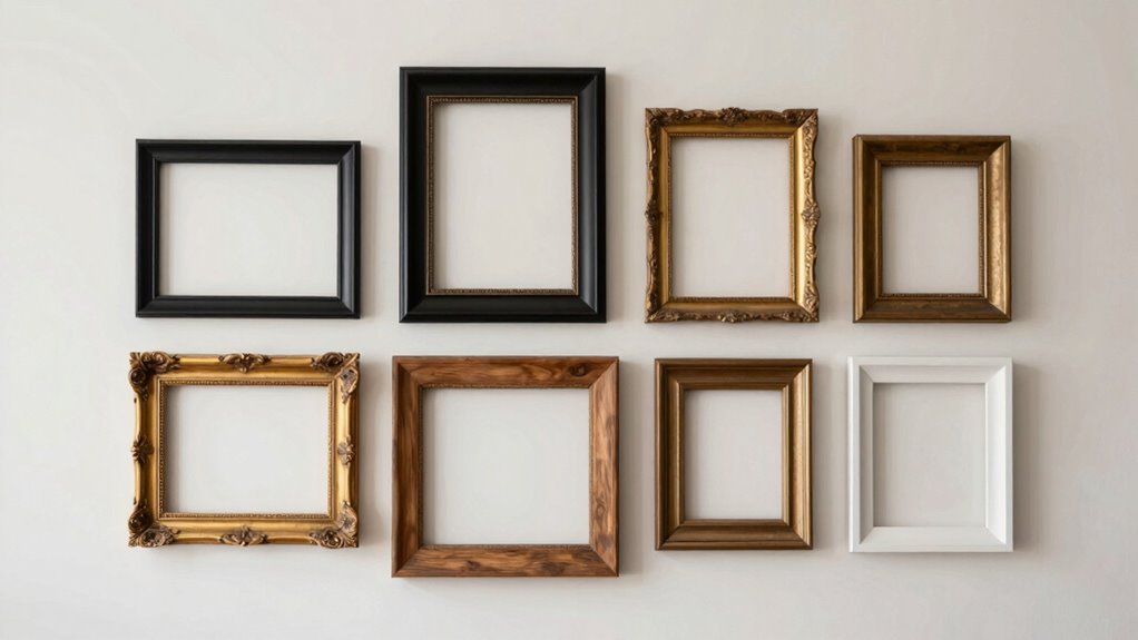 cohesive gallery wall design