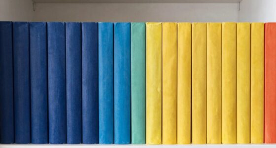 color based book organization
