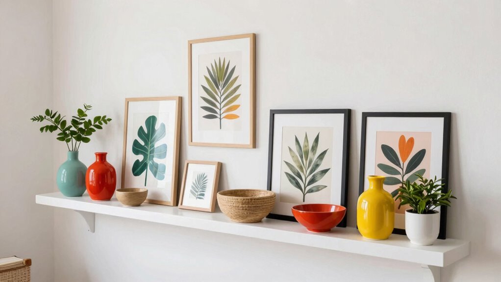 colorful textured decorative arrangement
