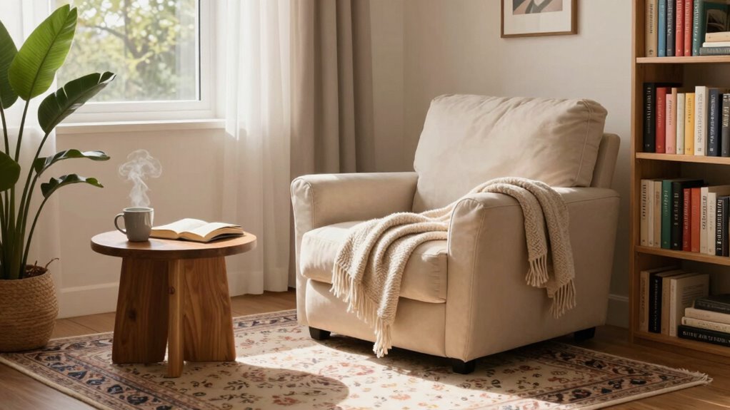 comfortable ergonomic reading furniture