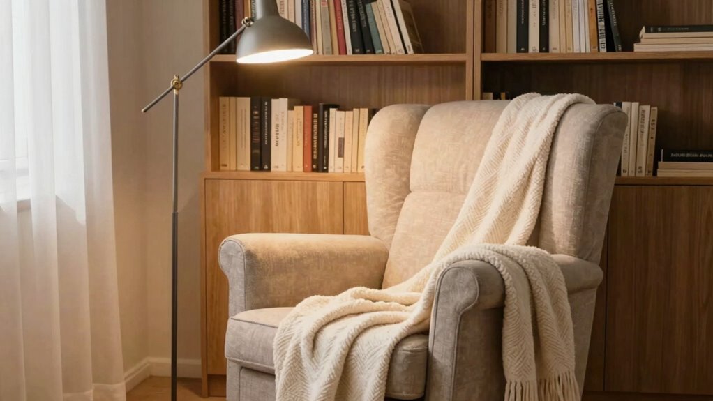 comfortable ergonomic reading furniture
