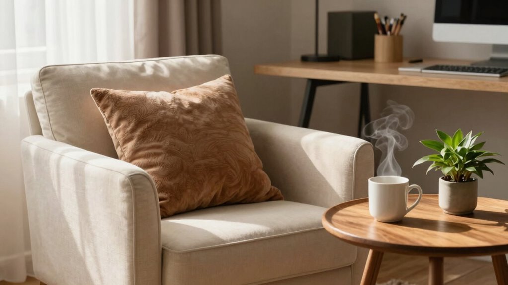 comfortable inviting seating arrangement
