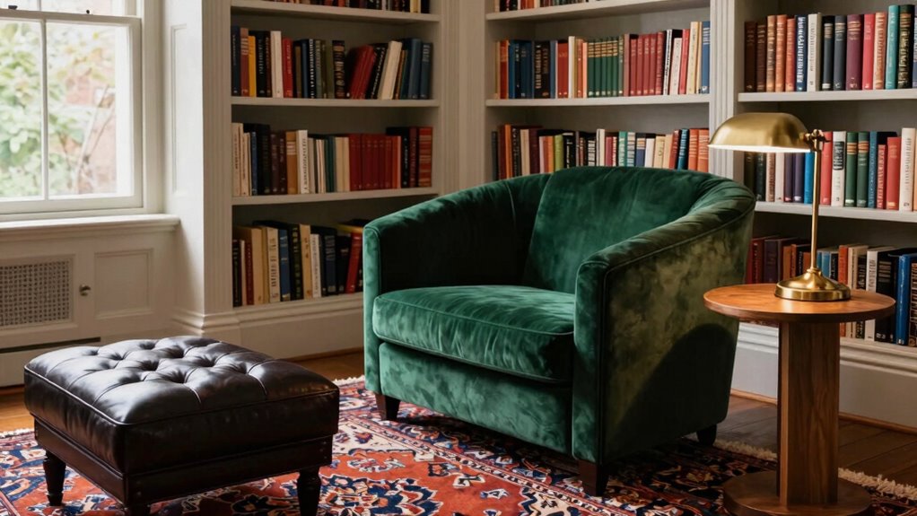 comfortable stylish reading seats