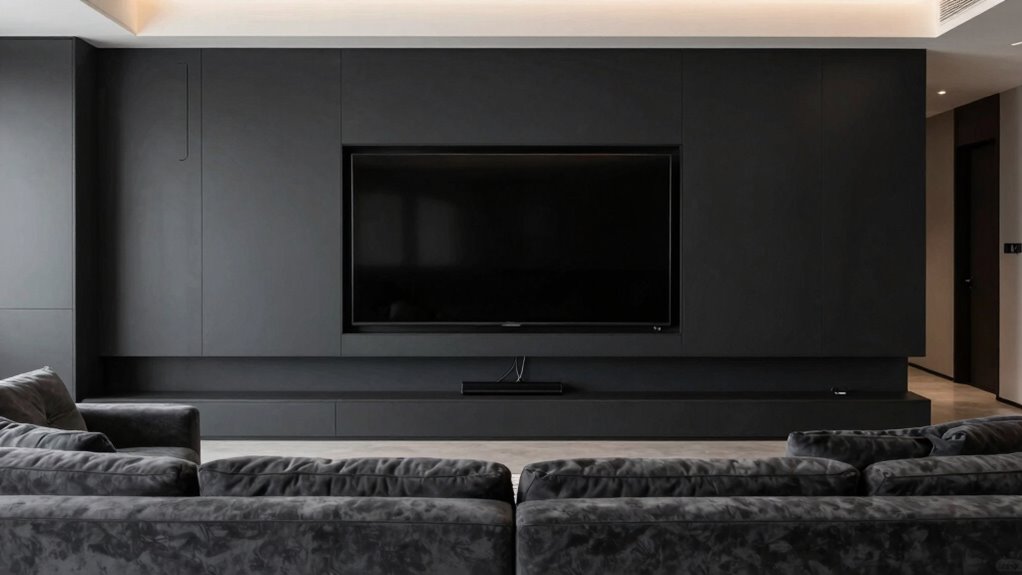 concealed media room wiring