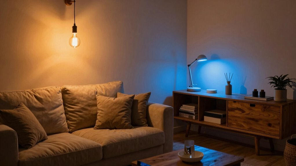 cozy inviting warm lighting