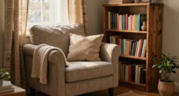 cozy shared reading space