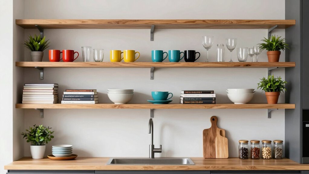 create organized display zones