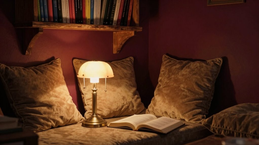 create warm inviting lighting