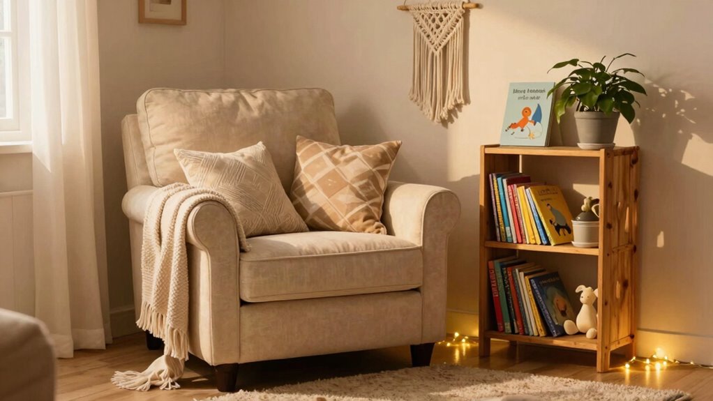 creative family reading nook decor