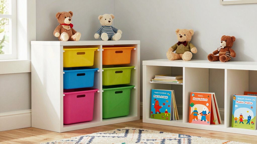 creative organized storage zones