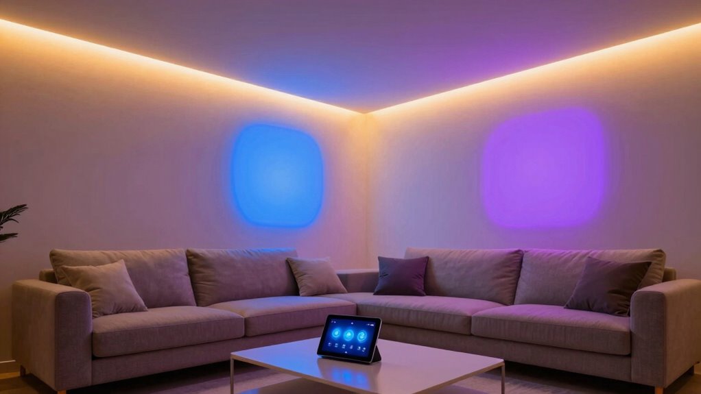 customizable energy efficient lighting scenes