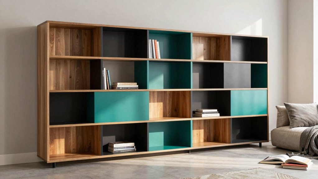 customizable modular bookshelf options
