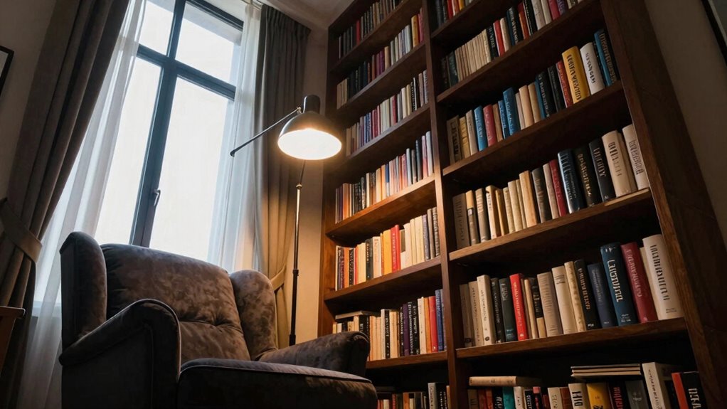 customized ergonomic reading space