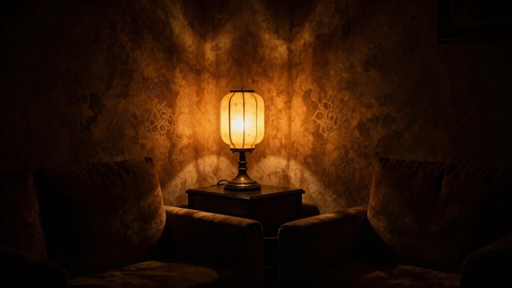 dark corners create gloom