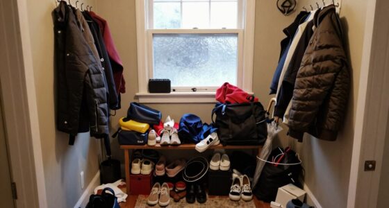 disorganized entrance area planning