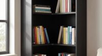 efficient corner book storage