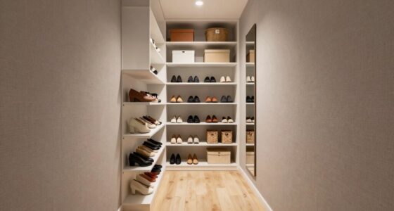 efficient storage for narrow spaces