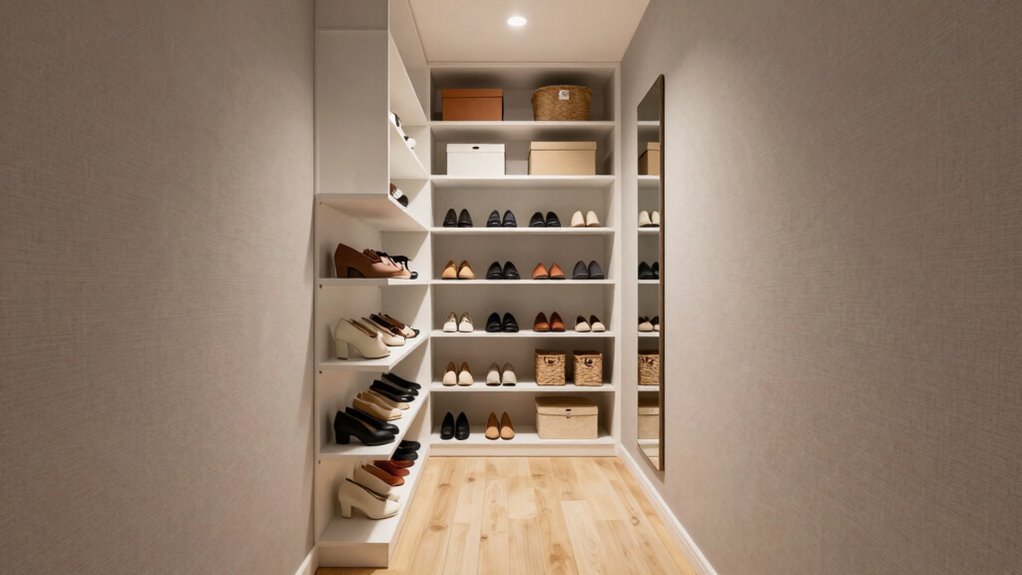 efficient storage for narrow spaces