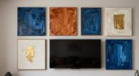 elegant wall art display