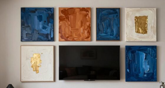 elegant wall art display