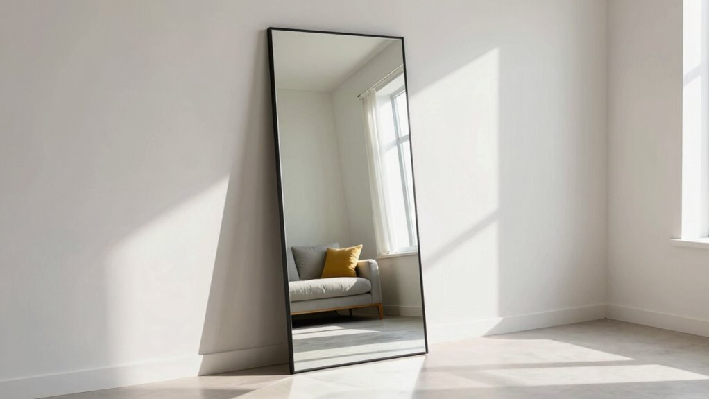 enhance space with mirrors