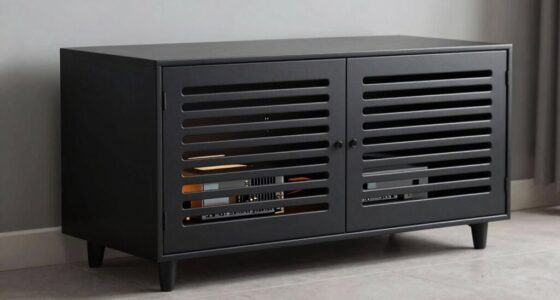 ensure proper cabinet airflow
