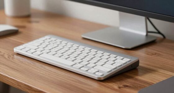 ergonomic keyboard positioning
