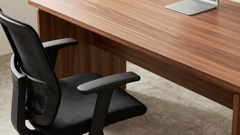 ergonomic workspace for comfort