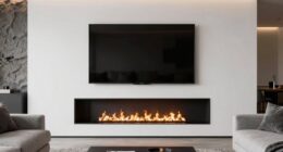 fireplace tv clearance tips