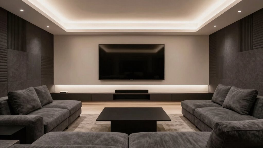 flexible media room design